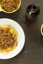 Sweet Potato Spaghetti Bolognese